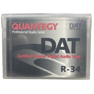 Quantegy Professional Studio Series Dat Certified Master Digital Audio Tape R-34
